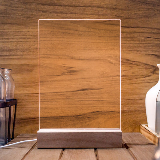 Custom LED Acrylic Light Stands