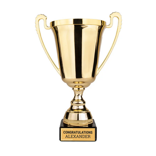 Personalised Trophy Gold